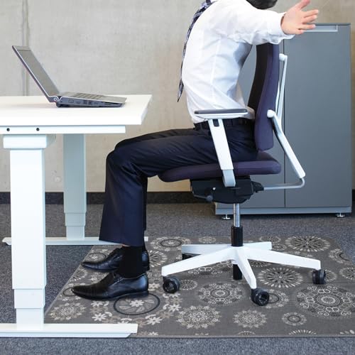 image for AiBOB Chair Mat for Carpeted Floors, Premium Quality Hard Material, Of