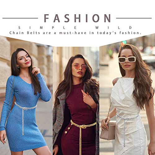 Chain Belt for Women Wasit Chain Belt Chain Chunky Belt Chain Gold Chain Belts2