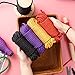BAVIHOR Silk Rope, 32 Feet 8 mm Soft Ropes Durable Multipurpose Long Satin Braided Twisted Rope (4 Colour)