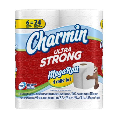 Image of Charmin Ultra Strong Toilet Paper (3 Packs Of 6 Mega Rolls)