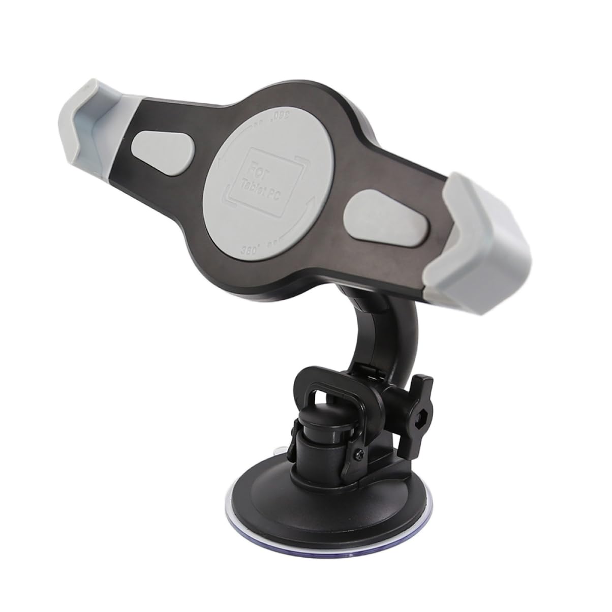 1Pezzi Tablet Holder With Suction Cup For Car Mounting Compatible With Tablets Durable Material Easy Installation For Navigation Use