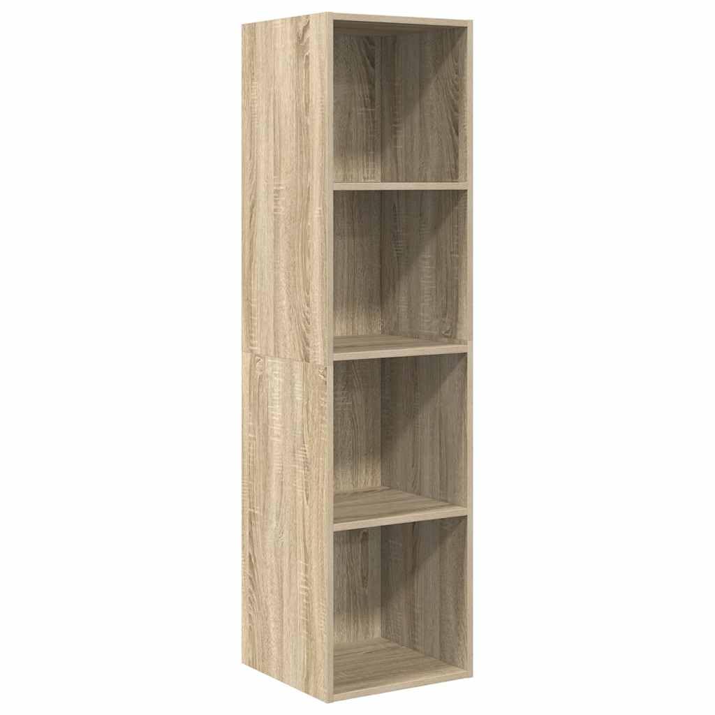 vidaXL - TV-Möbel - TV-Wandschrank Sonoma-Eiche 37x37x142,5 cm Spanplatte