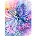 Produktbild AHCMYK DIY 5D Diamant Gemälde Kits für Erwachsene, 5D Diamant Painting Full Drill - Bunte Schmetterlinge, Stickerei Strass Kreuzstich Kunst Handwerksbedarf für Heimwand Deko 30x40cm