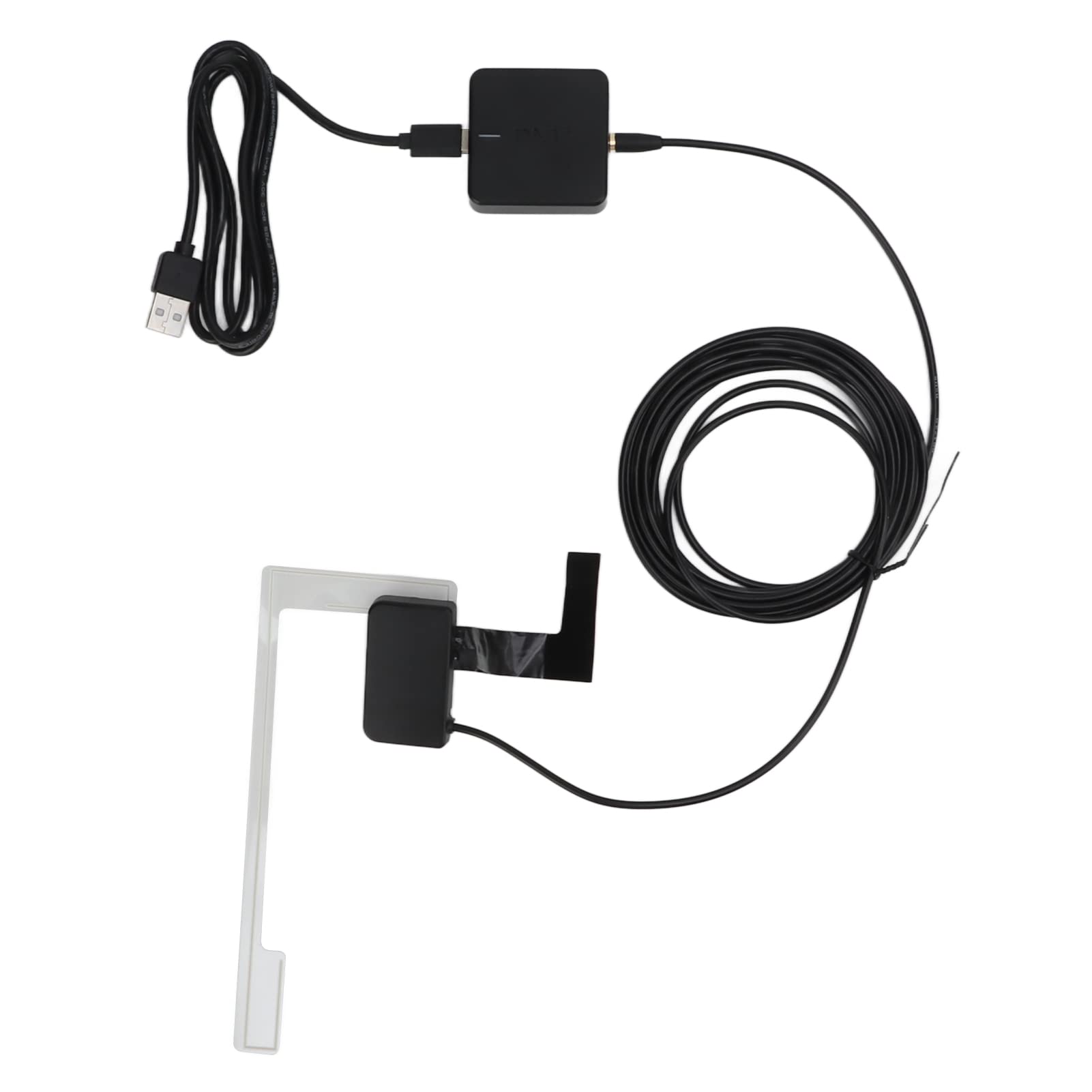 Adapter do odbiornika radiowego Universal Car Digital DAB Box z portem typu C dla systemu Android 5.1 Nawigacja samochodowa Wysokiej jakości materiał ABS Kompaktowy rozmiar Łatwa