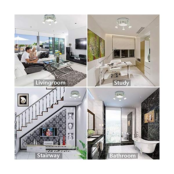 LED Round Plate Ceiling Spotlight - Image 7