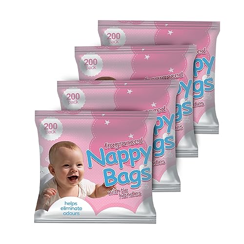 ZYBUX - Jumbo Packs Fragranced Nappy Disposable Bags (4x200) - 800 bags