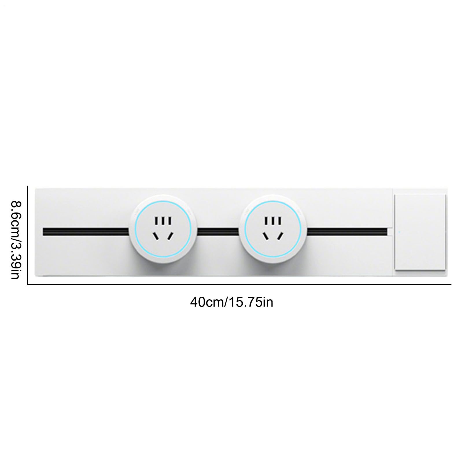 Enchufe De Corriente Eléctrica Adaptadores De Enchufe Móviles | Adaptador Para Carril Eléctrico Para El Hogar, Hotel, Escuela, Apartamento, Residencia, La Oficina, Estudio, El Salón Y