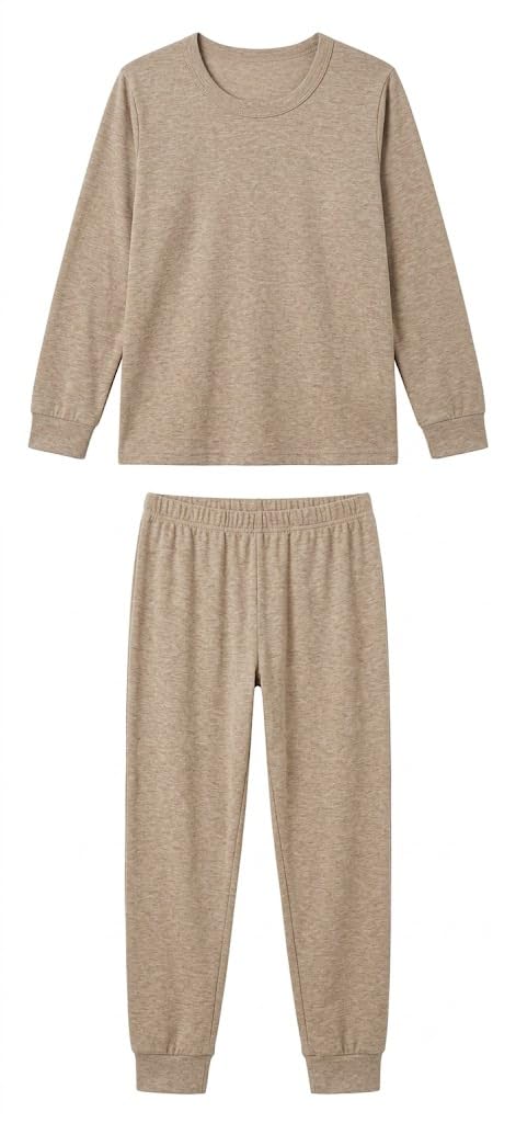 inner pajama suit for men thermal warm winter base layer set light blue full sleeves full length comfort wear for cold weather daily use