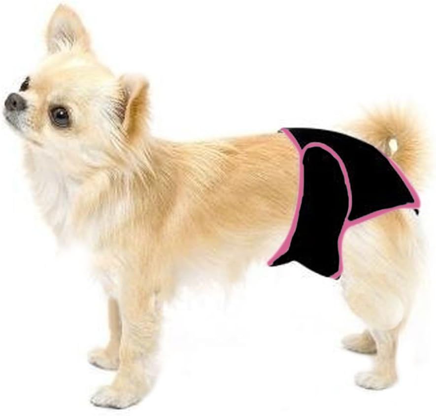 IPENNY Female Dog Nappies Reuseable & Quickly Dry Dog Wrap Diapers