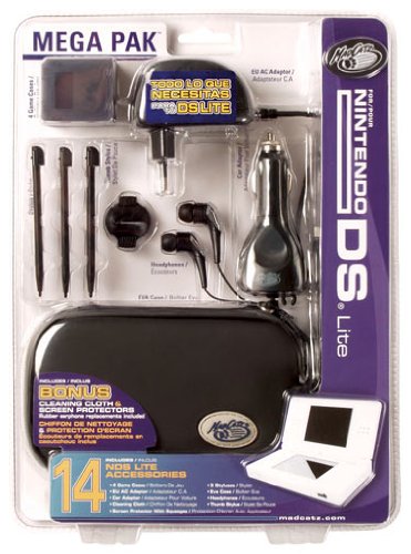 Amazon.com: Mad Catz 2496 Mega Pack for DS LITE (Random