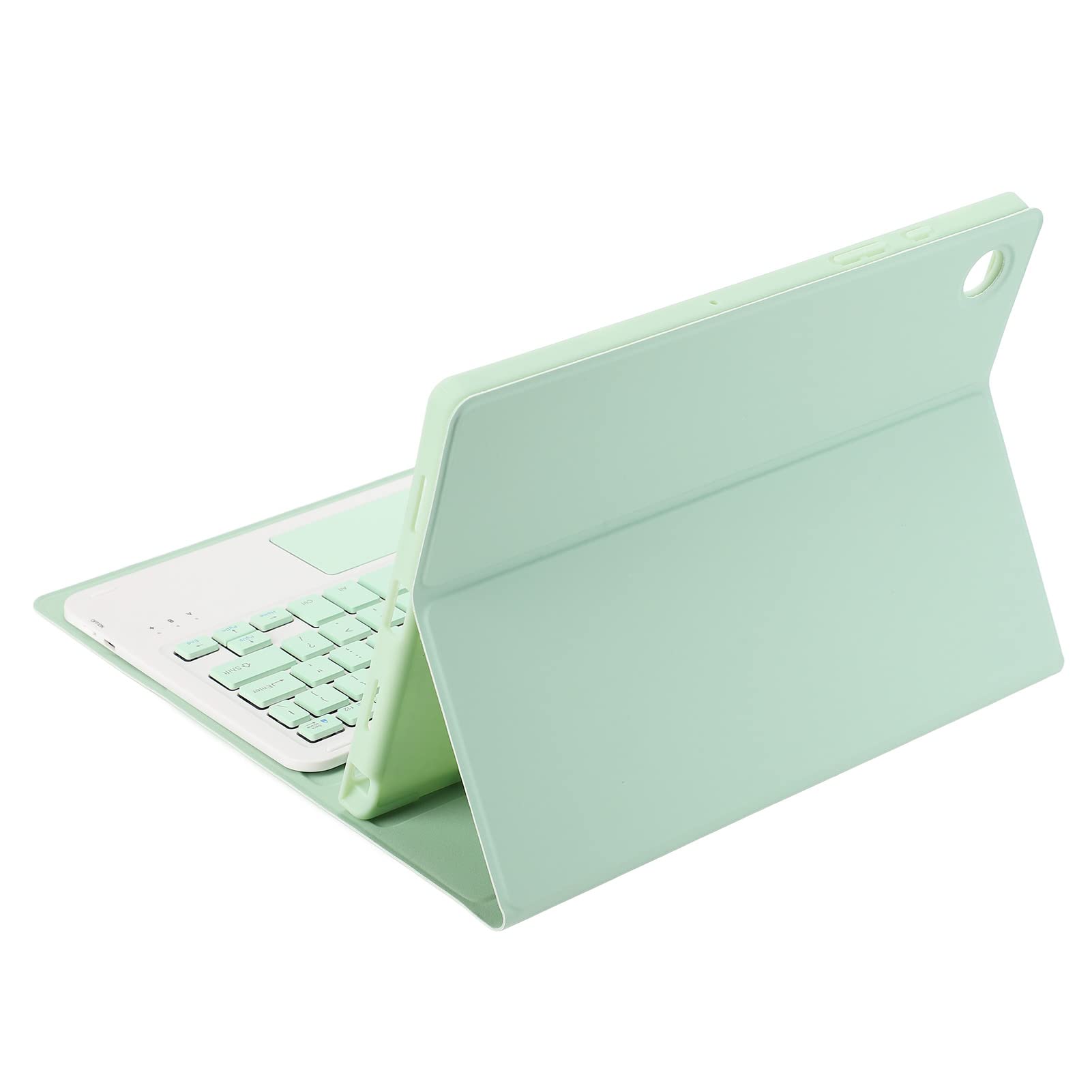 Estink Cubierta de Teclado para Samsung Galaxy Tab A8, Cubierta de Teclado Inalámbrico Desmontable de Vista Múltiple, Cubierta de Tableta para SM X200/SM X205/SM X207 2022(Panel táctil)