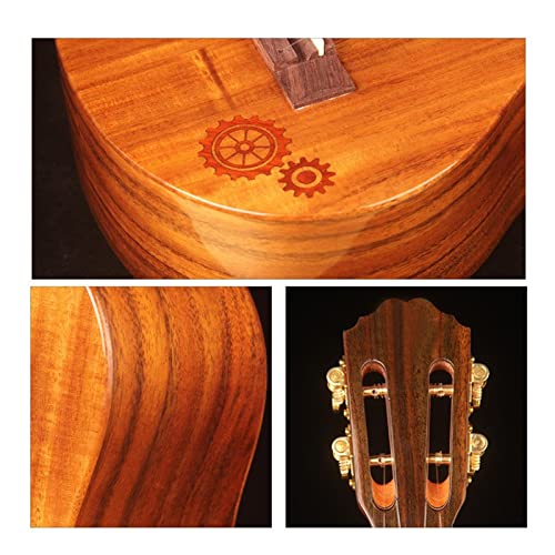 ukulélé Voyage 26 Pouces 23 Pouces Ukulele Guitare Petite À Quatre Cordes Acacia Bois Tout Placage Bois Massif - Les Beatles, Paul McCartney, John Lennon, RIngo Starr, George Harrison ukulélé Voyage 26 Pouces 23 Pouces Ukulele Guitare Petite À Quatre Cordes Acacia Bois Tout Placage Bois Massif – Image 5
