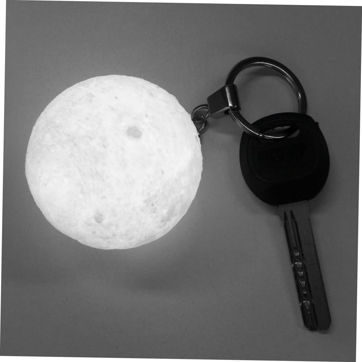 GALPADA 3piezas Llavero Creativo De Luna Brillante Cálido Para Cumpleaños San Valentín y Ocasiones Especiales