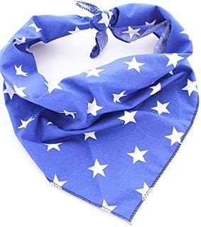 Pet Pooch Boutique Star Bandana for Dog, Small/Medium, Red