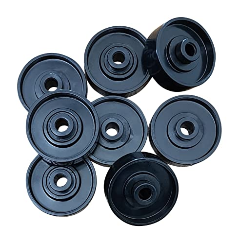 Plastic Conveyor Skate Wheels | 10 Count | Plastic Replacement Skate Wheels #TOP9