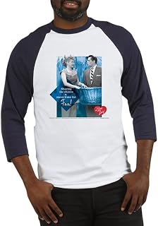 CafePress I Love Lucy Chores Baseball Tee Baseball Shirt