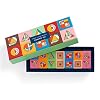 Galison Frank Lloyd Wright Domino Set 28 Double Sided Colorful Geometric Patterned Wooden Domino Pieces