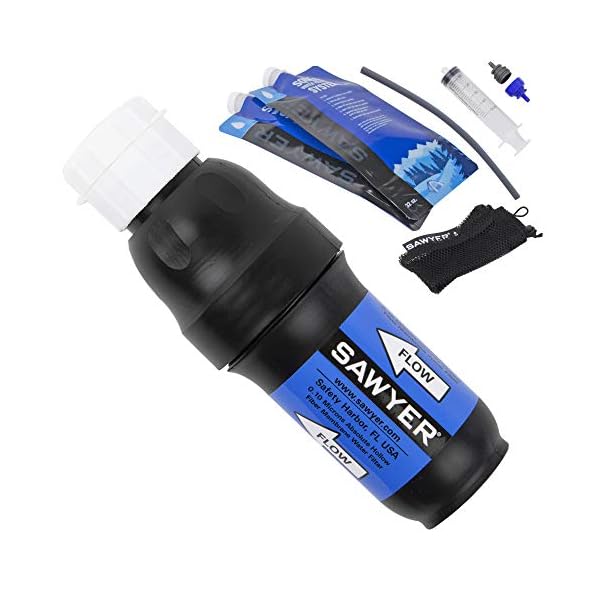 SAWYER PRODUCTS PointOne Squeeze & Microsqueeze waterfilter waterzuiveraar in diverse sets (SP129 Squeeze Filter)