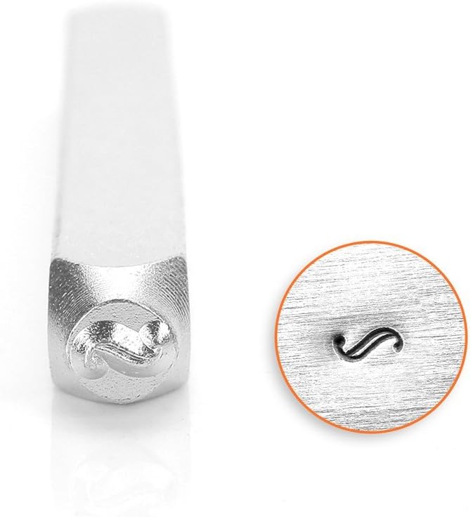ImpressArt- 3mm, Flourish H Design Stamp