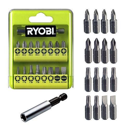 Ryobi RAK17SD Screwdriver Bit Set (17 Piece) 1 Ryobi RAK17SD Screwdriver Bit Set (17 Piece)