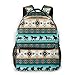 Navajo Horse Backpacks for Girls Boys Kids Aztec Backpack Tribal Print Bookbag Back to School Gifts Bag 2nd 3rd 4th 5th 6th Grade