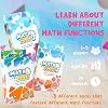 Math Card Game Bundle | Math Rush: Addition, Subtraction, Multiplication, Division (Volume 1-3) - A Cooperative Time-Based Math Flash Cards - Toys for Kids 8-12, Fun Game for Math Class - STEM Toys