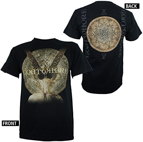 Goatwhore Band A Haunting Curse Album Cover Logo T-Shirt M Black
