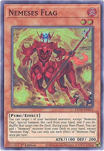 Amazon.com: Nemeses Flag - ETCO-EN010 - Super Rare - 1st Edition