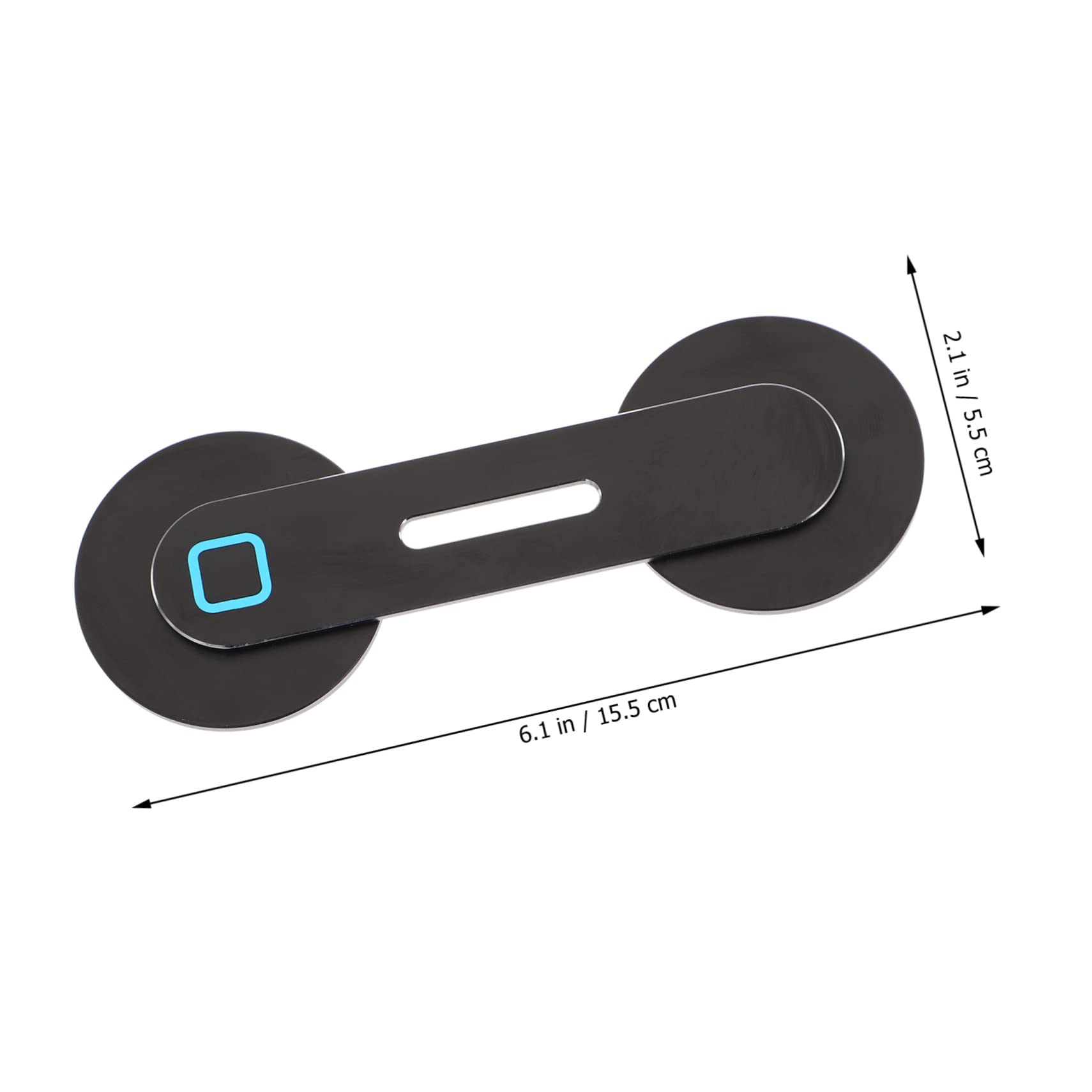 Hemobllo 2pezzi Supporto Magnetico Per Smartphone Da Auto Porta Telefono Design Compatto e Portatile Facile Da Installare Compatibile Con Tablet e Smartphone
