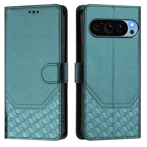 Étui portefeuille Google Pixel 10 Pro XL LEMAXELERS en cuir avec porte-cartes et rabat