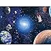 CGXINS 8x6ft Outer Space Photography Backdrop for Baby Kids Astronaut Birthday Party Decoration Universe Galaxy Stars Newborn Baby Shower Photo Background