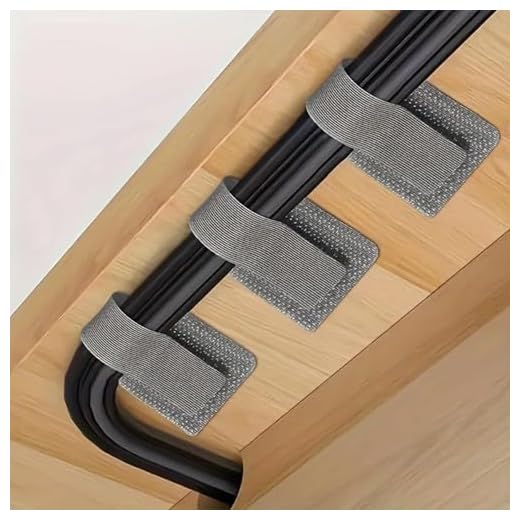 10 PCS Cable Organizer - Cord Organizer Data Cable Storage Artifact for Desktop Computer - Cables Tie Wire