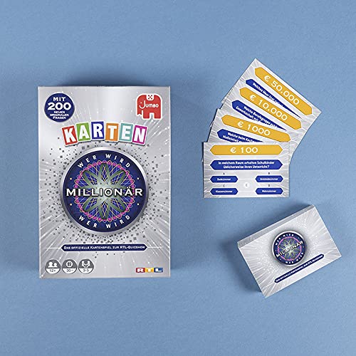 Jumbo Spiele GmbH 19777 - Wer wird Millionär? - Kartenspiel *NEU*, Keine – Bild 5
