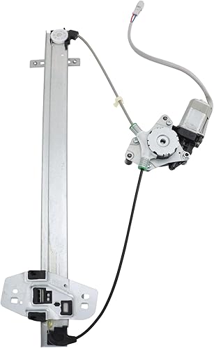 Vista 256 de TRQ Regulador de Elevalunas Eléctrico Trasero Izquierdo y Conjunto del Motor del Lado del Conductor Compatible con Chevrolet Cruze 2012-2015 2016