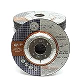 25 Pack - Benchmark Abrasives 4-1/2' x 1/8' x 7/8' T27 Pipeline Cutting & Light Grinding Wheel