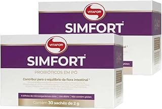 Simfort - 2 unidades de 30 Sachês de 2 Gramas - Vitafor