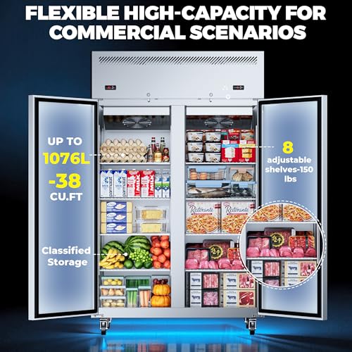 True commercial refrigerator reach-in