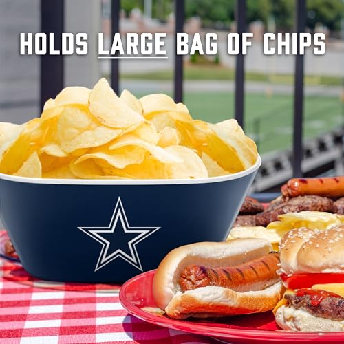 Image of YouTheFan NFL Dallas Cowboys Large Party Bowl