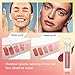 Liquid Blush Stick For Cheeks, Soft Velvet Cream Face Cheek Tint, Natural Matte Pink Red Blush Skin Tint, Waterproof Long Lasting Dewy Makeup, Moisturizing Lightweight Blendable (2#)