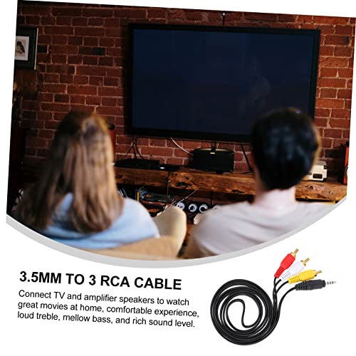 Cable auxiliar 3.5mm doble para solucionar el audio de tu televisión y PC 6