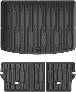 Compatible with BYD Atto 3 Yuan Plus 2025 2024 2023 2022 LHD & RHD TPE Floor Mats Trunk Mat, All Weather Floor Liners Cargo Liners Heavy Pad3PCS Trunk Set