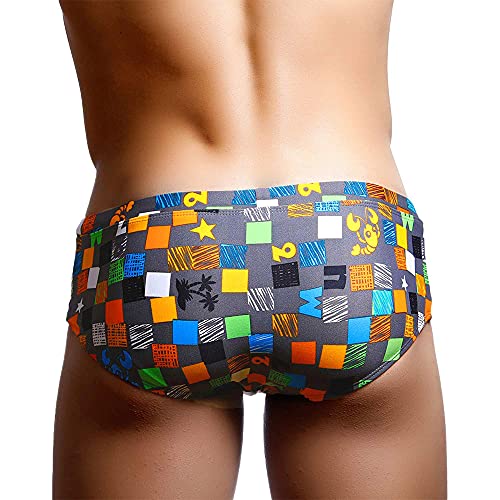 UXH Swimwear Men Sexy Swimsuits Swim Briefs Bikini Board Surf Shorts Trunk3