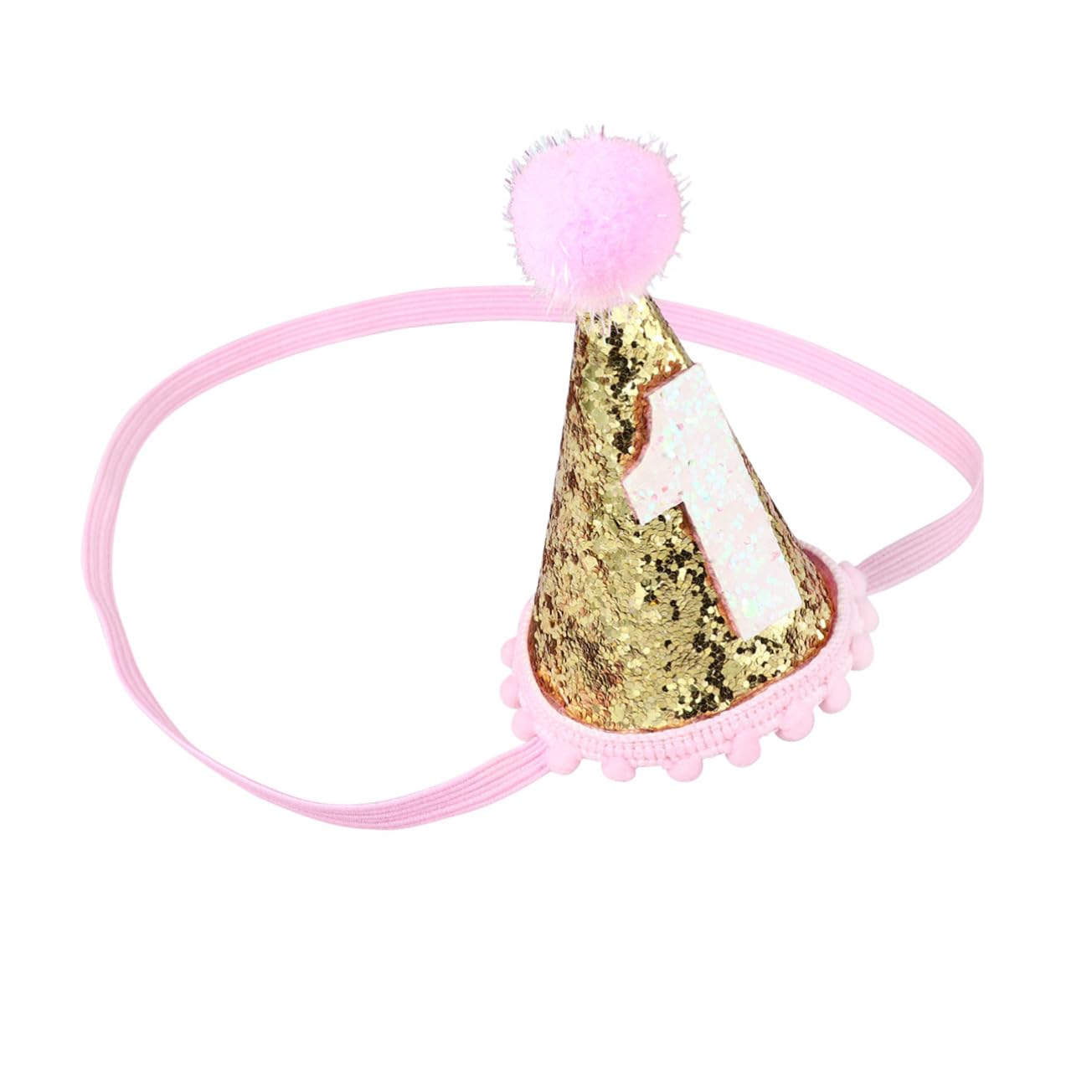 RORPOIR 1Pc 3Er Cumpleaños Diadema Lazos Para El Cabello Para Niñas Sombrero De Cumpleaños De Felpa Niño Cumpleaños 3 Primer Sombrero De Cumpleaños 3 Años Sombrero De Cumpleaños Diademas