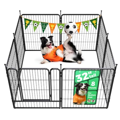 FXW Rollick Unleashed Dog Playpen for Indoor, Yard, RV...
