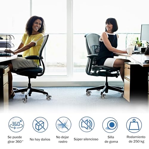 Ruedas para muebles con freno Marca DKJBF (2)