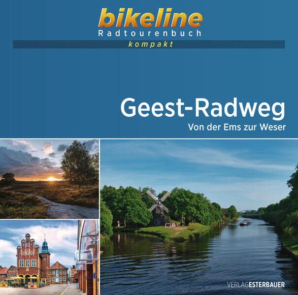 Geest-Radweg: Von der Ems zur Weser, 1:50.000, 180 km, GPS-Tracks Download, Live-Update