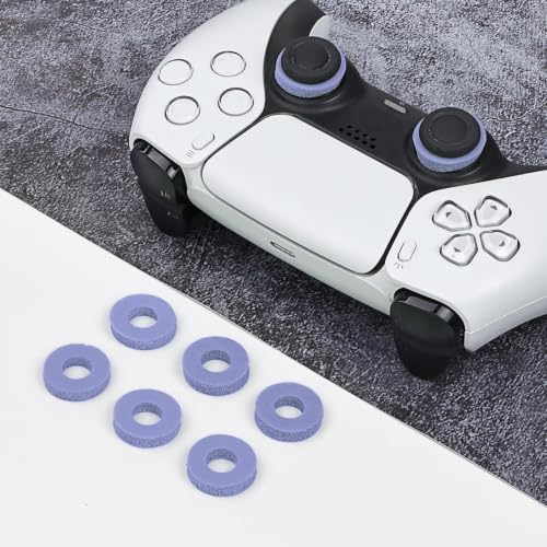 Image of MOLOPPO 8 PCS Precision Rings Kit for PS4, for PS5, for Xbox-Purple | for PS5 Accessories, for Xbox Accessories, Gaming Controller Enhancer