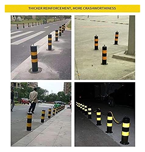 Cône de signalisation postale et poteau de circulation pour parking privé - 8