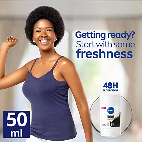 Desodorante Nivea Stick Black White Invisible 3x50 ml miniatura 7