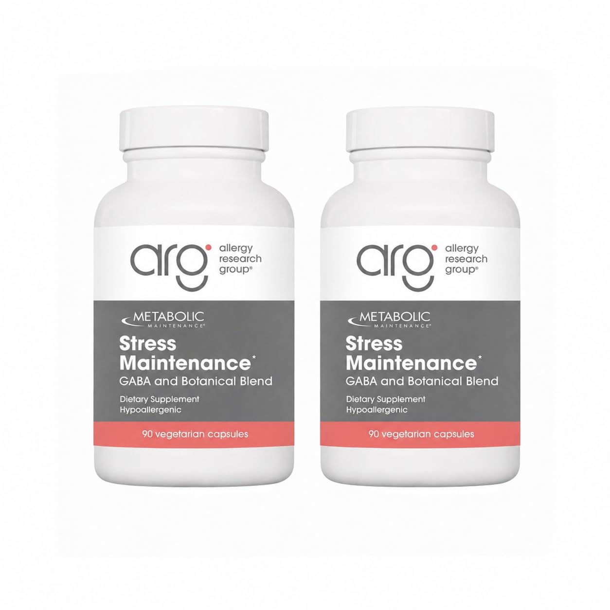 Metabolic Maintenance Stress Maintenance GABA and Botanical Blend 90 caps - 2 Pack